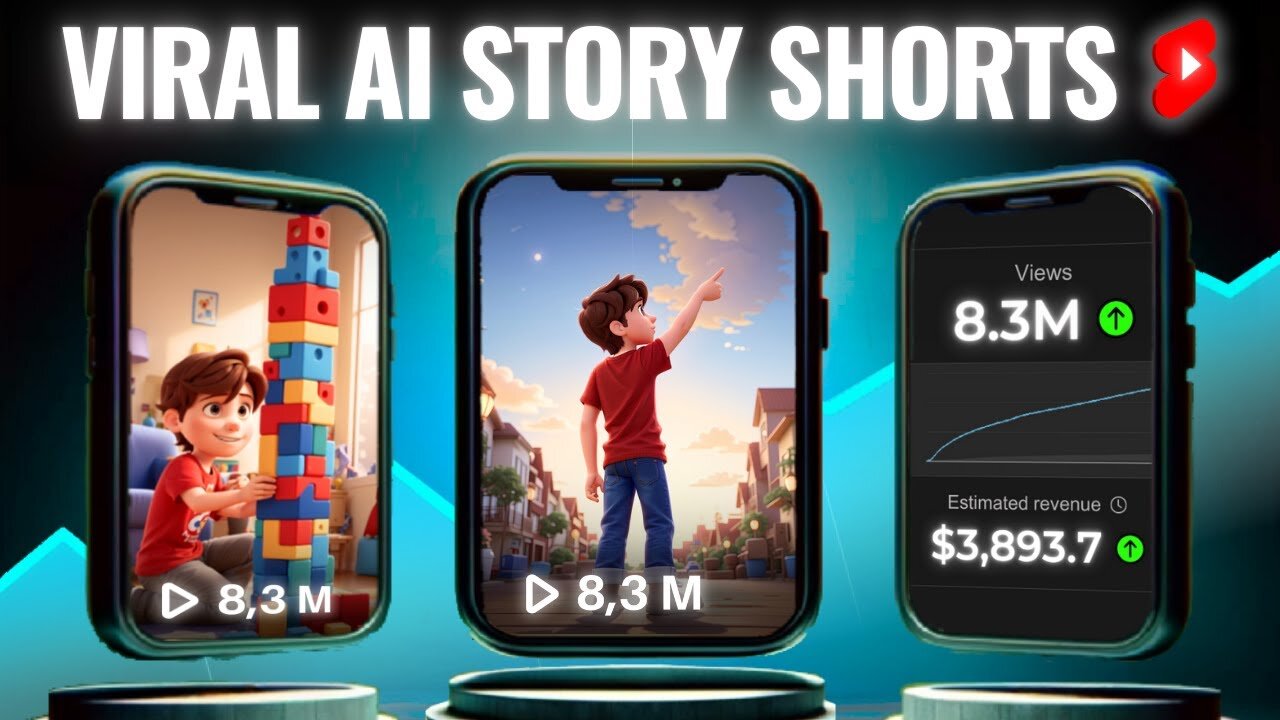 How to Make Viral 3D monetizable Films Using AI { 1k$ per Month }