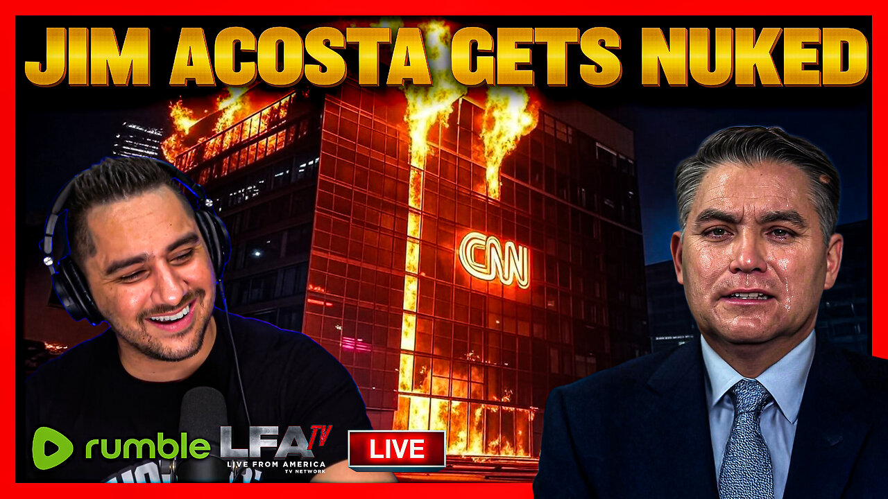 BETA JIM ACOSTA GETS BOOTED FROM CNN | BASED AMERICA 1.28.25 6pm