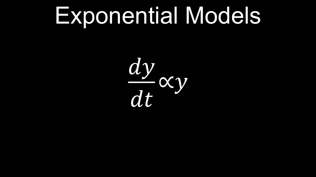 Exponential Models with Differential Equations, Population Growth, Examples - Calculus