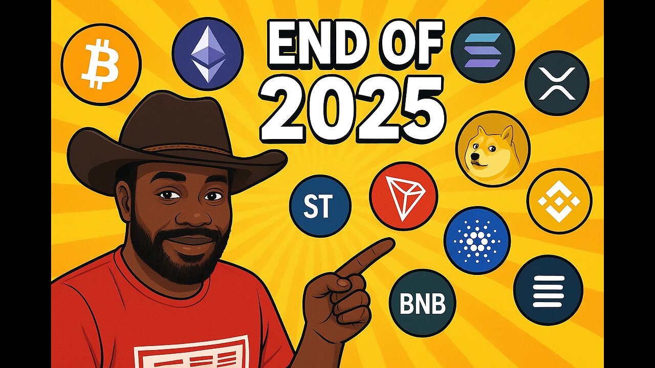 🔴 LIVE: End of 2025 Crypto Predictions 📉😱 | 🤔 Most Likely | 🚀🌕 Best Case!