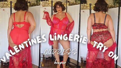 GODDESS KEEPER LINGERIE TRY ON AND REVIEW perfect for a valentines weekend away ,