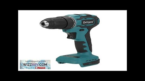 Drillpro 23-48N.M 10mm/13mm 1800rpm 21+1 Torque Cordless Brushless Electric Drill Fit Mak Review