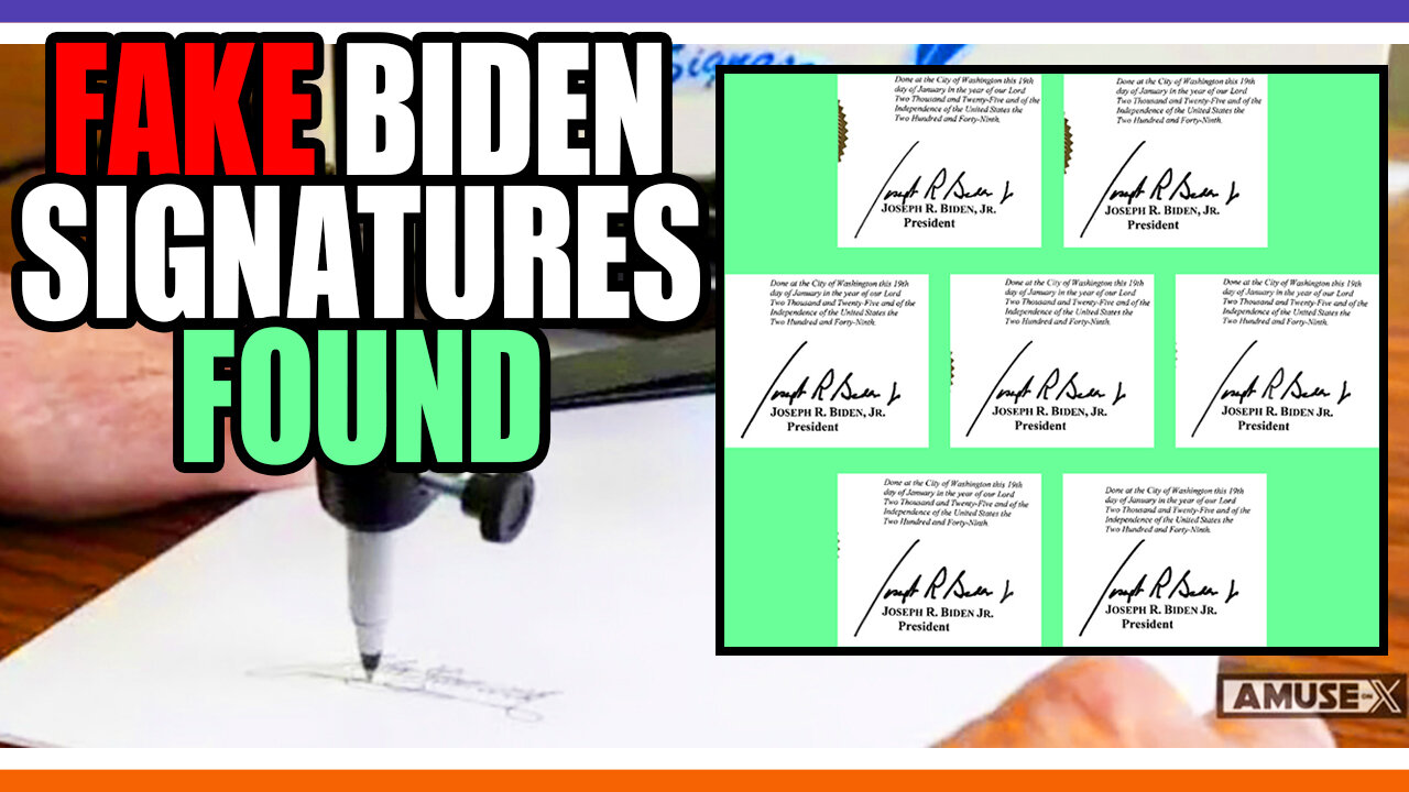 🔴LIVE: Auto-Penned Biden Signatures Found, FEMA Staff FIRED, Biden's Pardon Attorney Fired 🟠⚪🟣