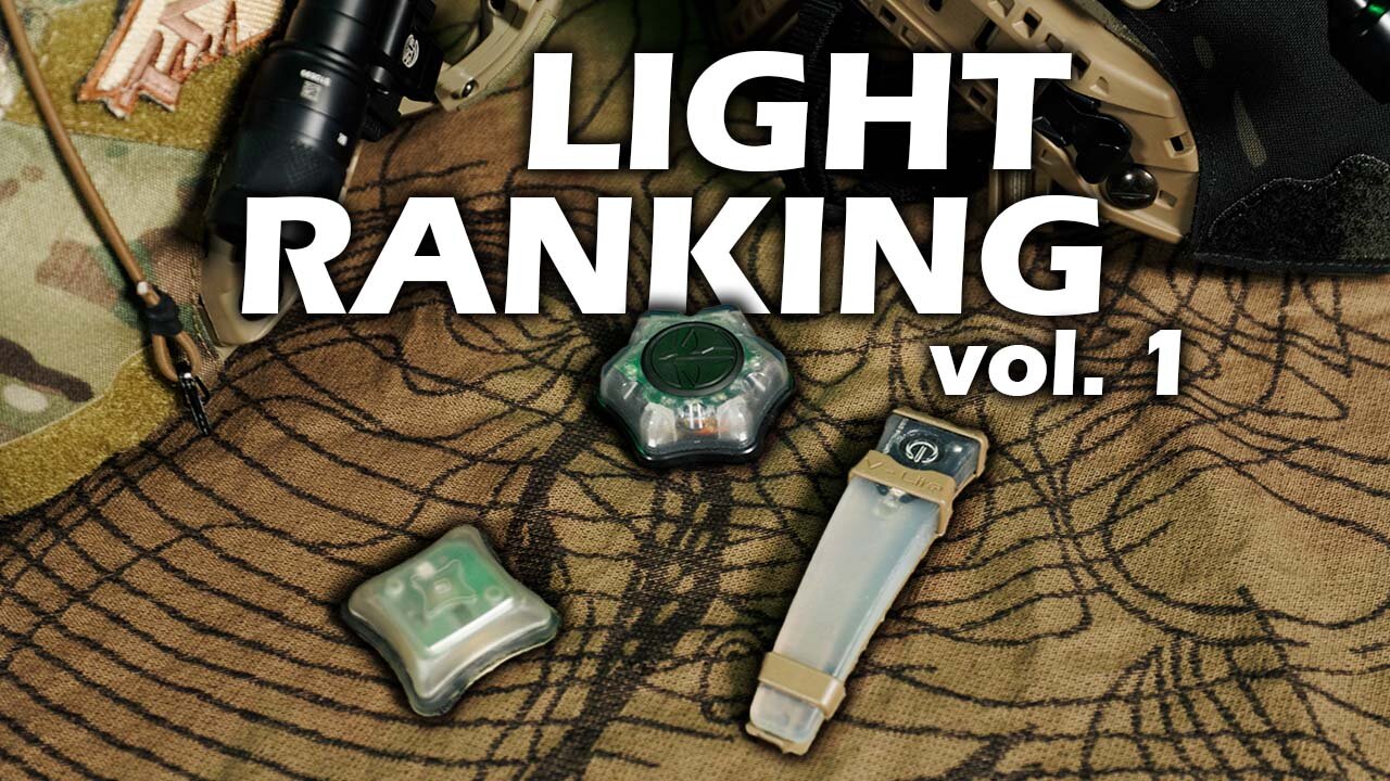 Marker and Helmet Light Ranking (Unity, S&S, HRT, Surefire , Princeton Tec, Streamlight)