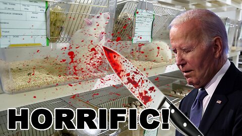 You funded Biden's SICK lab MUTILATIONS of mice to make them TRANSGENDERS!