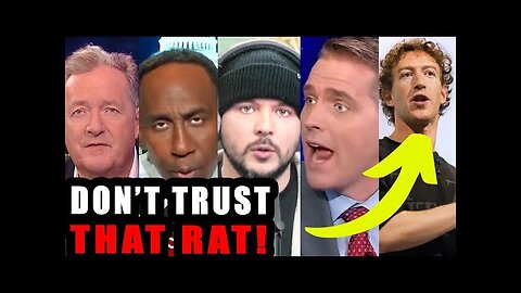 Tim Pool, Scott Jennings and Stephen A Smith EVISCERATE Mark Zuckerburg w/ Piers Morgan Uncensored