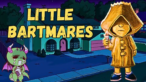 Springfield's Darkest Nightmare: Bart Simpson Meets Little Nightmares!