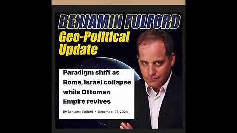 Benjamin Fulford Geopolitical Update Weekly