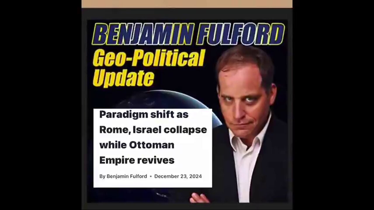 Benjamin Fulford Geopolitical Update Weekly