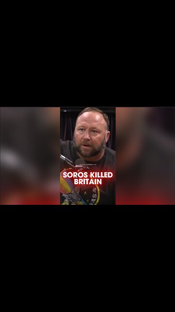 Alex Jones: George Soros Destroyed The British Pound - Joe Rogan 1255