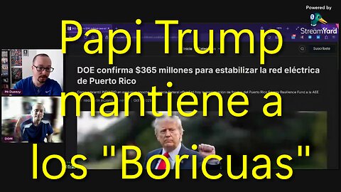 Papi Trump mantiene a los "Boricuas"