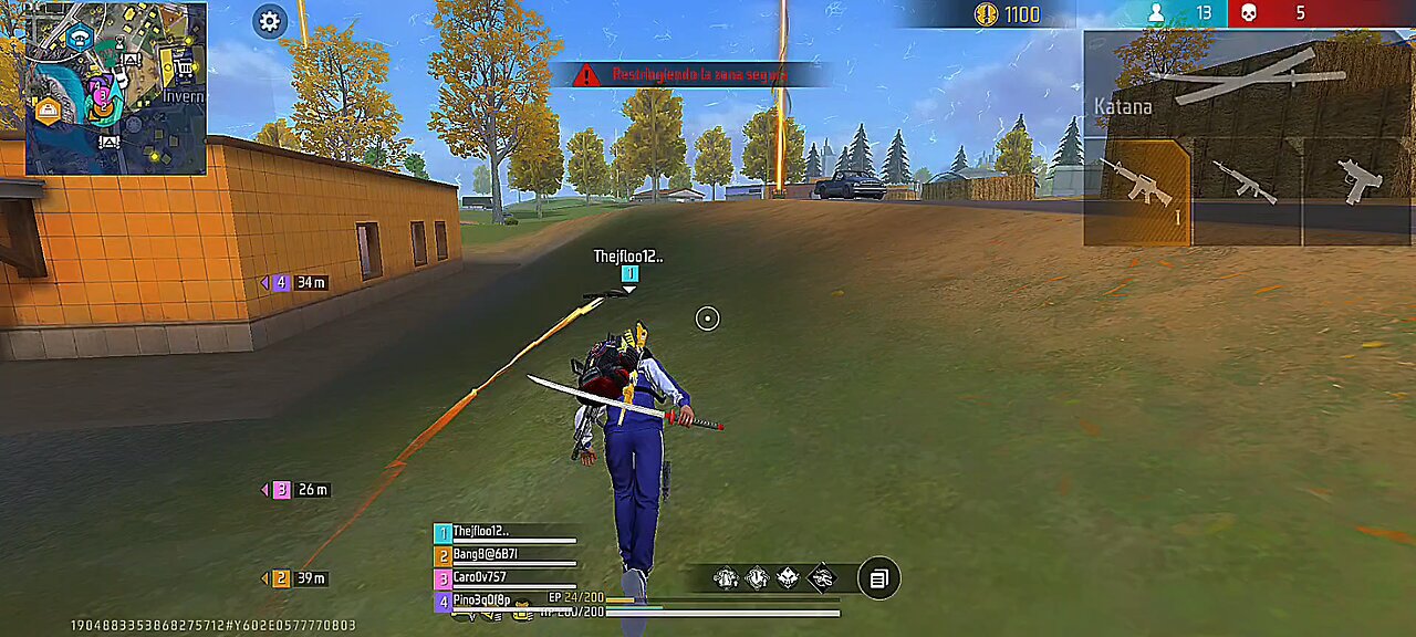 Free Fire Br ranked with followers on the channel