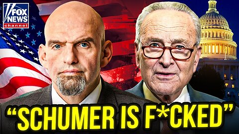 John Fetterman Just Nuked Schumer’s $1.5 Trillion Plot As Democrats Surrender Very Quickly