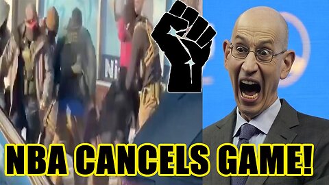 NBA gets BLASTED after POSTPONING Timberwolves vs Warriors game in PROTEST over ICE SHOOTING!