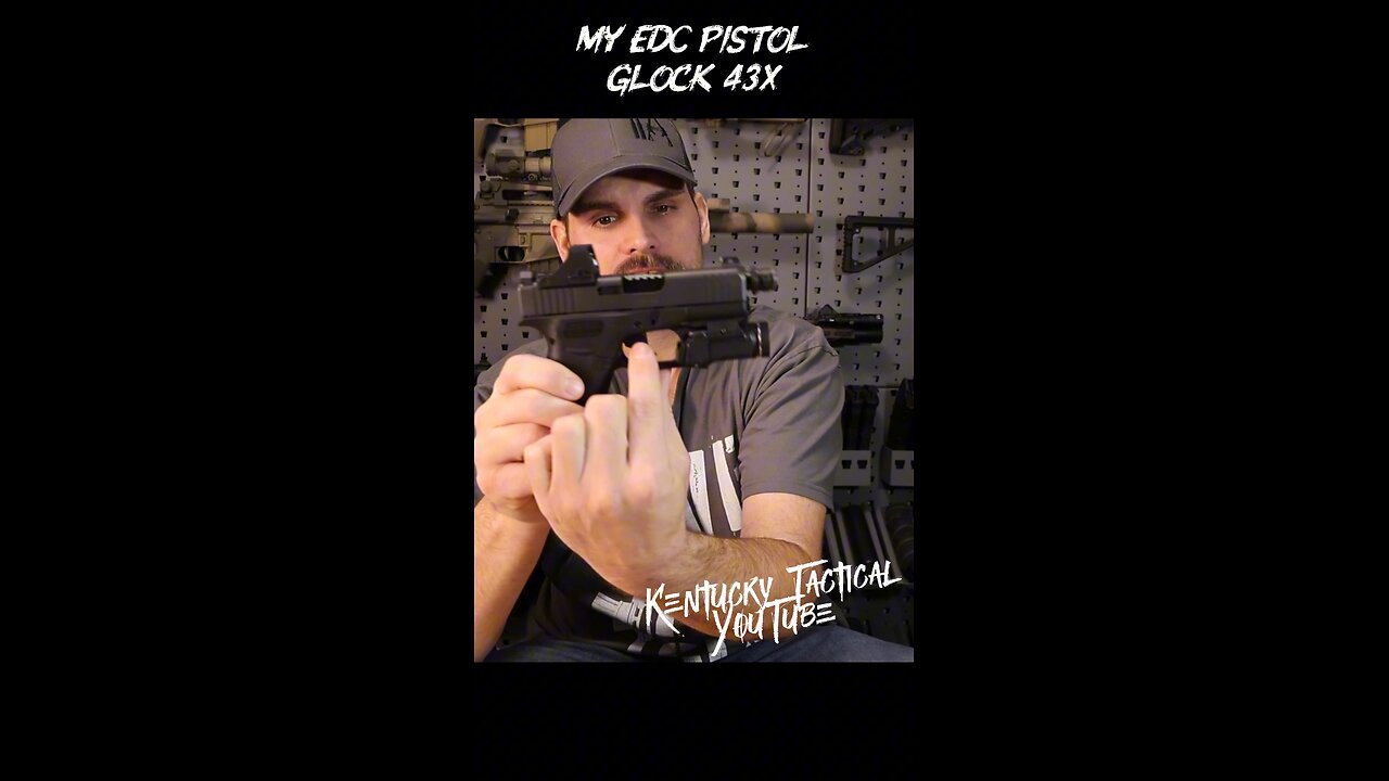 My EDC Pistol - Glock 43x MOS