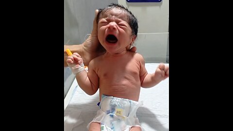 First Feeding & First Cry of a Newborn in NICU | Heartwarming Baby Moments l neonatal care