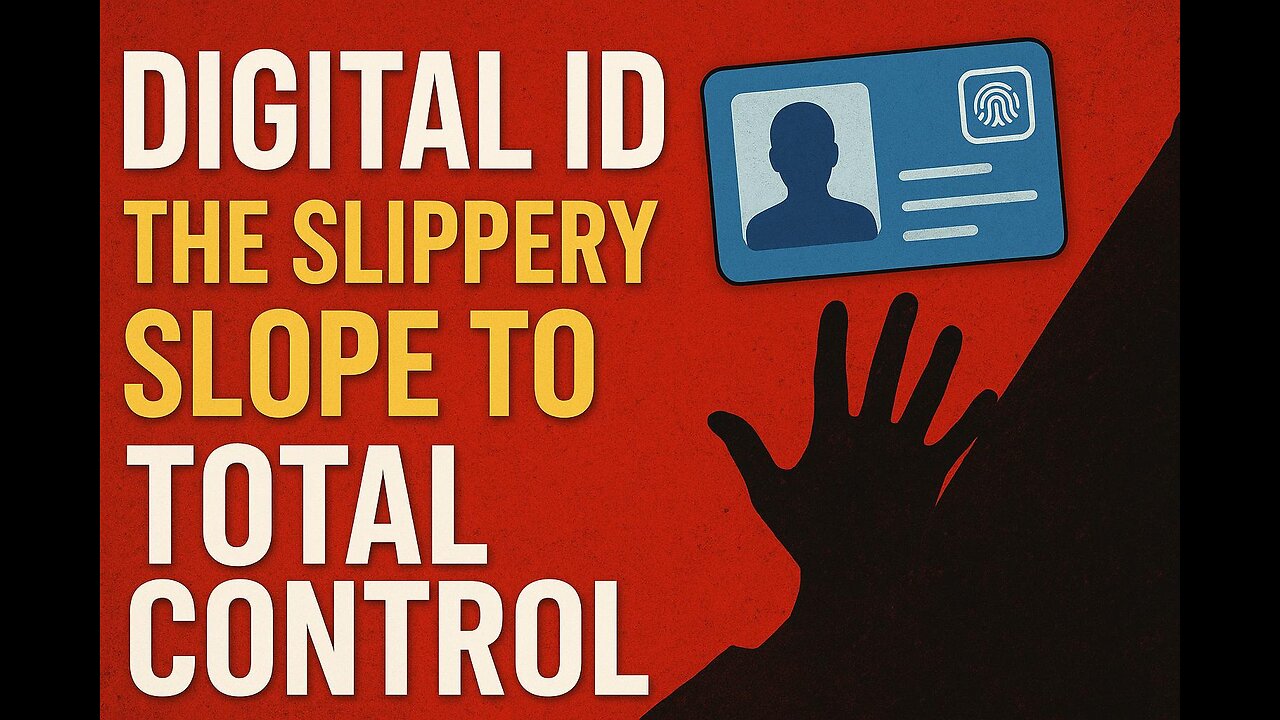 Digital ID the Slippery Slope to Total Control