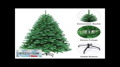 PVC Large Christmas Tree Christmas Decoration 2023 New Year Home Party Scene Review