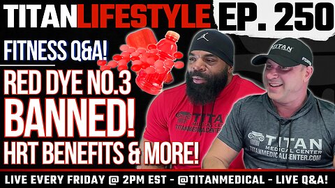 Fitness Q&A 🎙, FDA Bans Red Dye no.3, 2-Second iPhone charging? | Titan Lifestyle