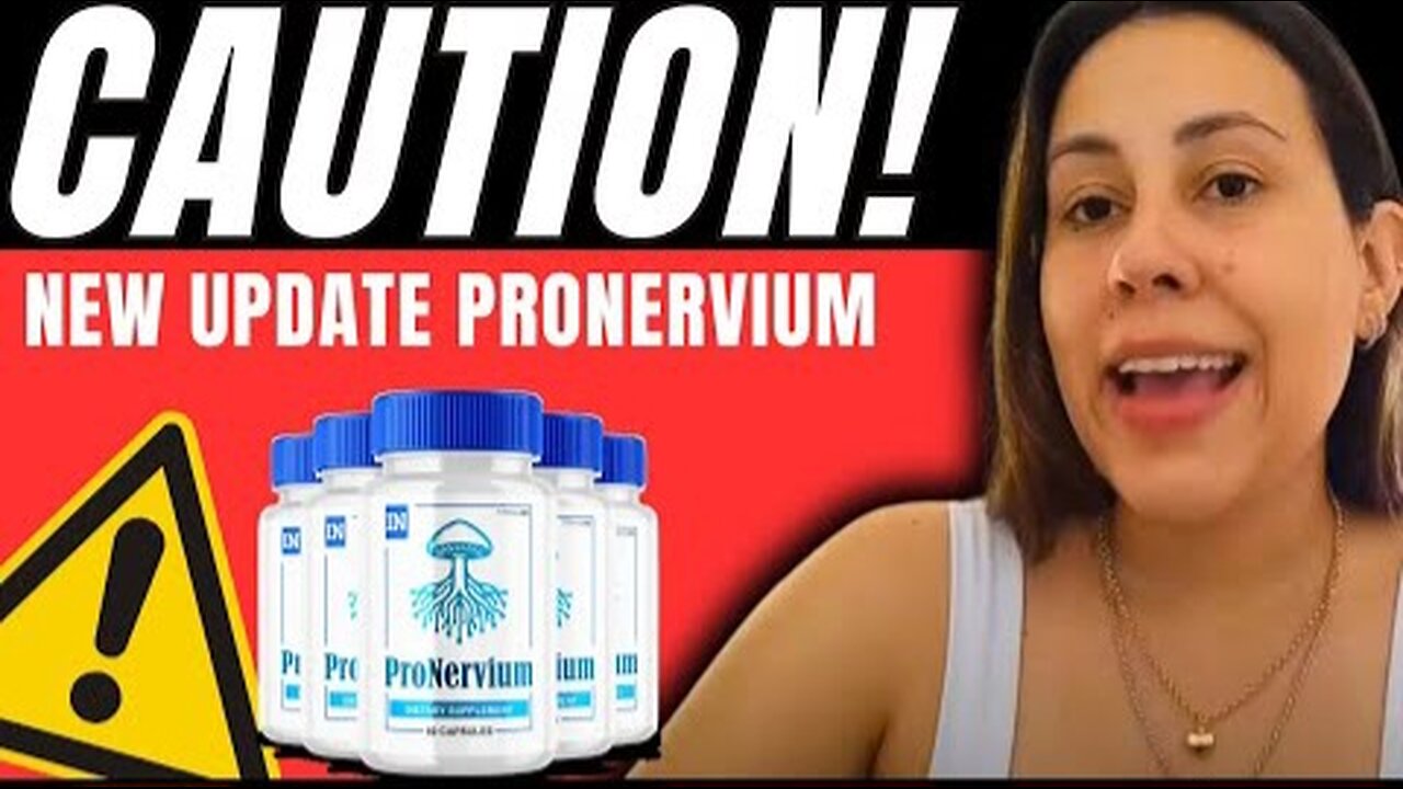 Pronervium Nerve Pain Relief Supplement | User Honest Review