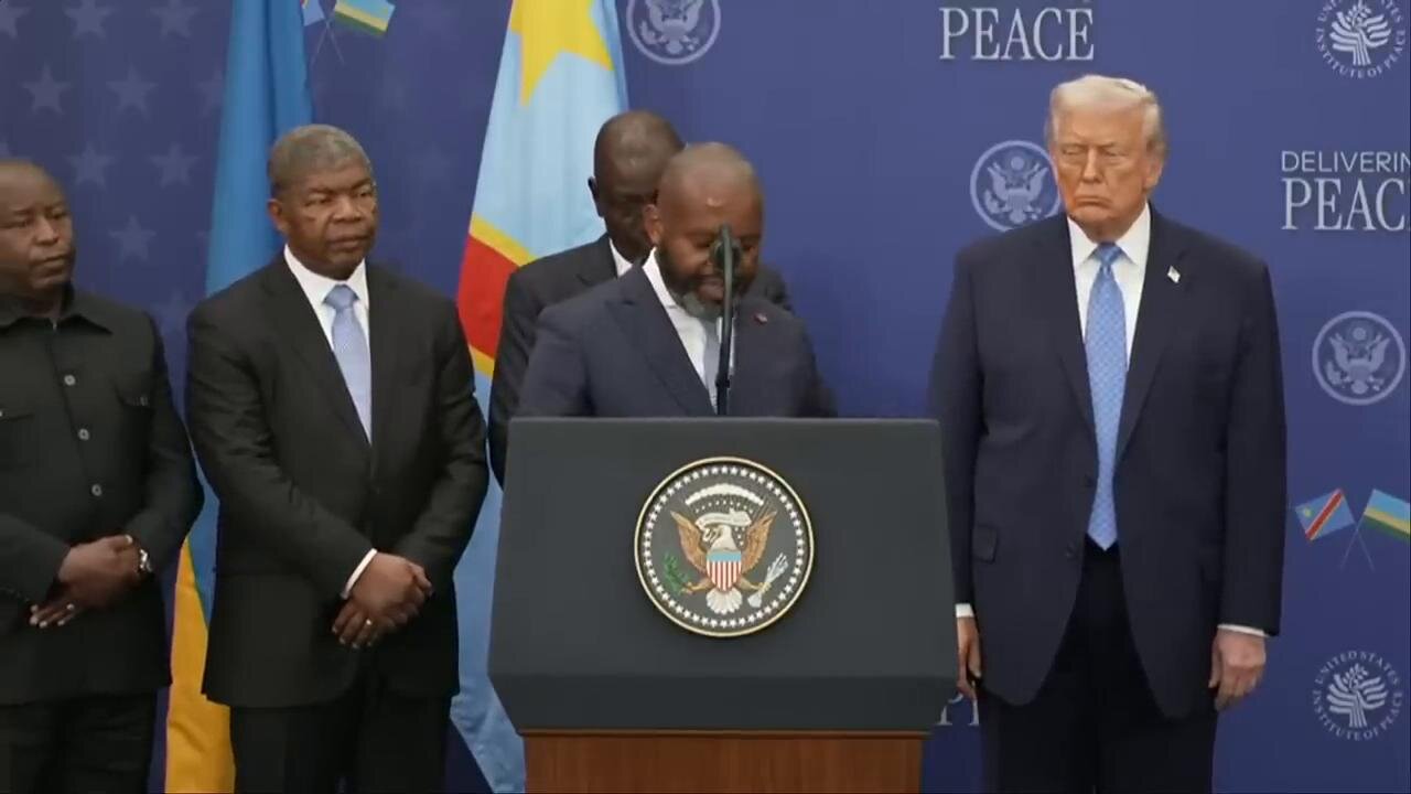 President Donald Trump Hosts DRC-Rwanda Peace Accord Signing Ceremony - December 4, 2025
