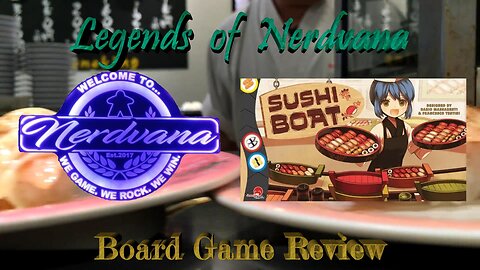 Sushi Boat Board Game Review