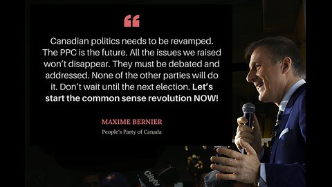 Over 8 years ago, Maxime Bernier spoke for what the Conservative Party stood for at the time