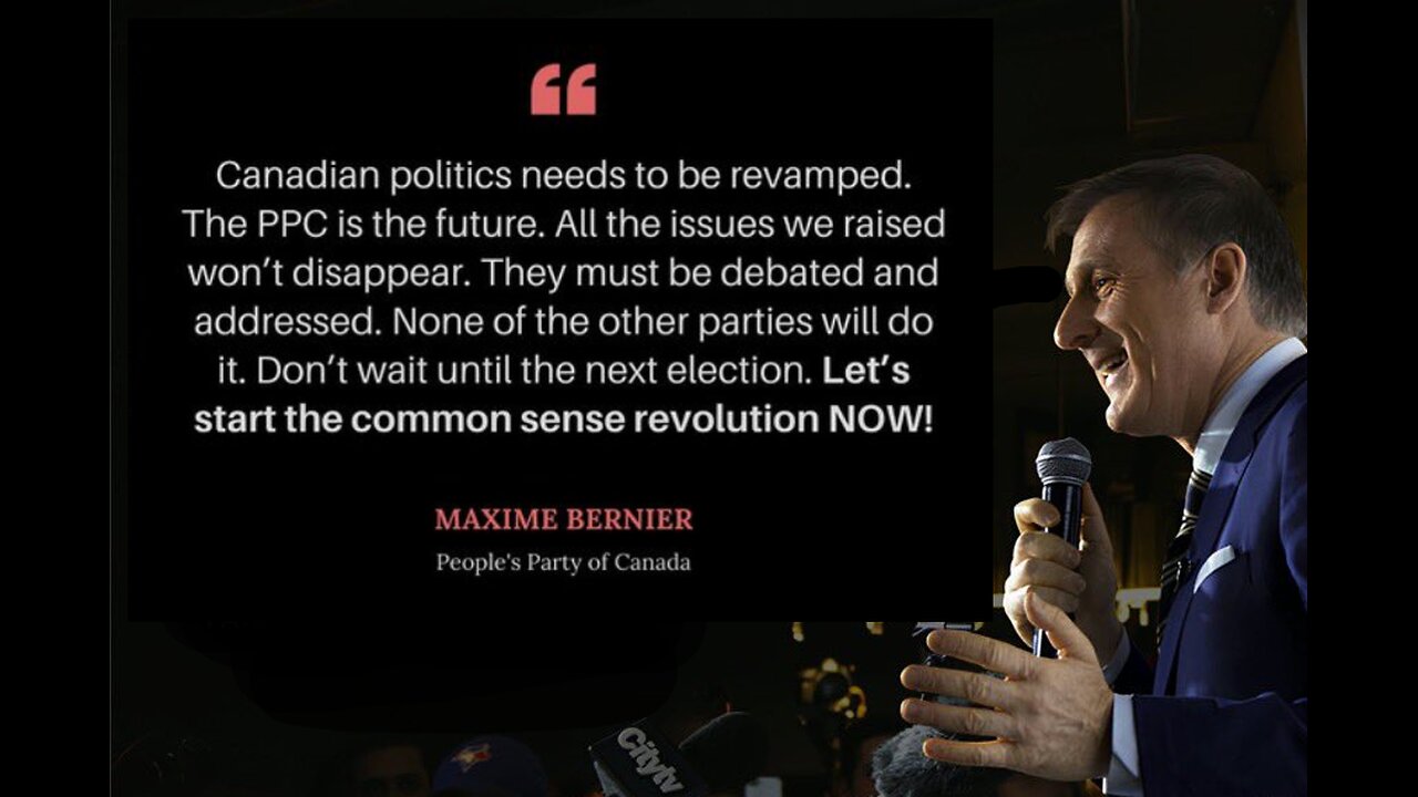 Over 8 years ago, Maxime Bernier spoke for what the Conservative Party stood for at the time