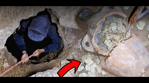 Hidden Treasure Discovered Deep Inside a Mysterious Cave Treasure Hunting