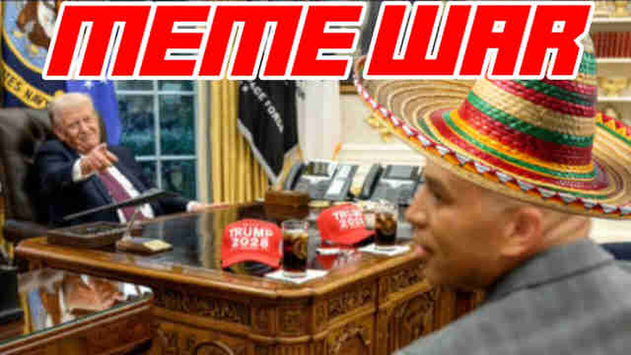 Trump Implodes The Democrats By Mocking Hakeem with a Sombrero