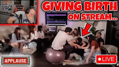 Girl Gives BIRTH LIVE On Twitch Stream!