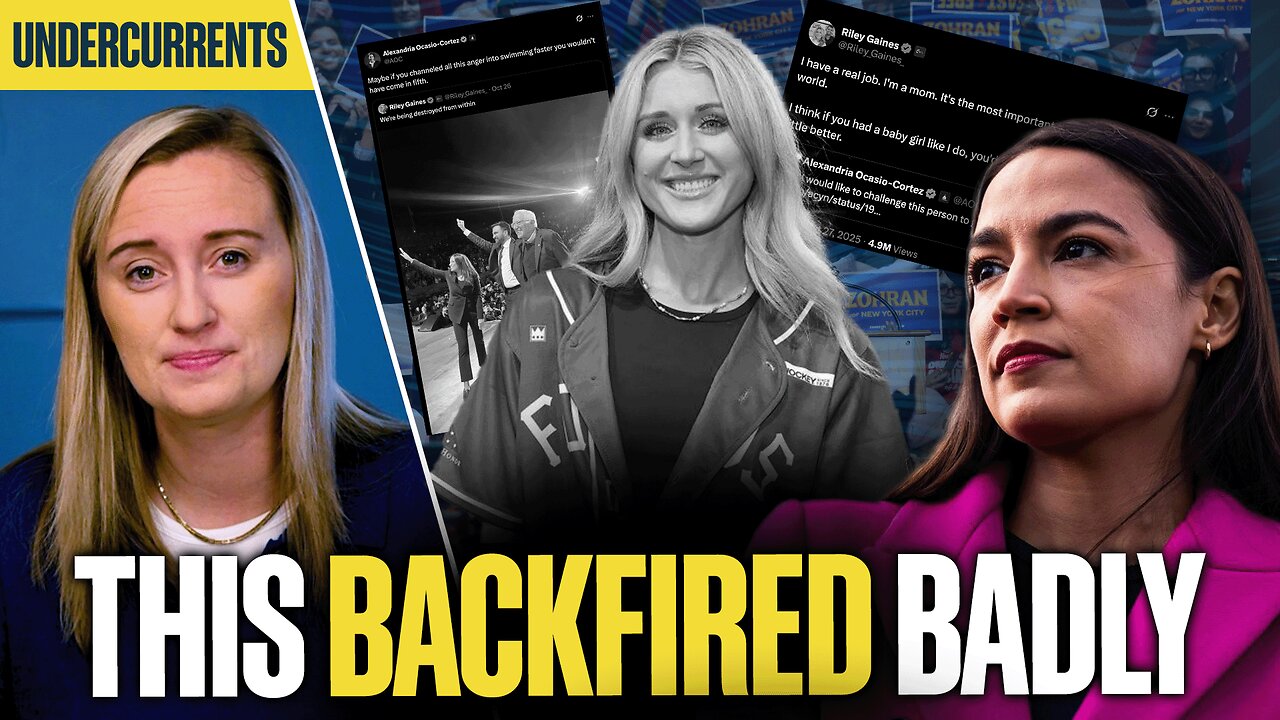 AOC’s Riley Gaines spat BACKFIRES as Bernie admits Dems have lost trust