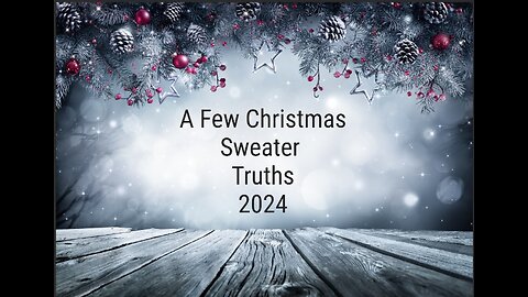 A Few Christmas Truther Sweaters 2024