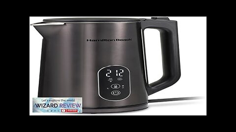 Hamilton Beach Digital Temperature Control Electric Tea Kettle Hot Water Boiler Review