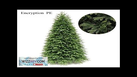 Encryption PE Christmas Tree Luxury Large Green Xmas Tree Pines Tree Review