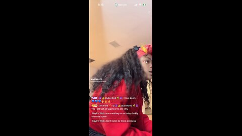 FLAWLESS PRINCESS CHIT CHATS WITH FLAWLESS BABY BIGO LIVE
