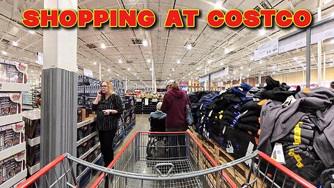 Shopping At Costco