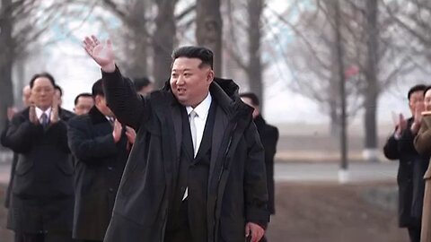 North Korea's Kim Jong Un watches groundbreaking of apartments on late father's birthday