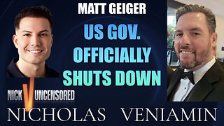 Matt Geiger Discusses US Government Officially Shuts Down with Nicholas Veniamin