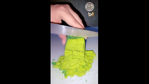 ASMR baking soda curshy