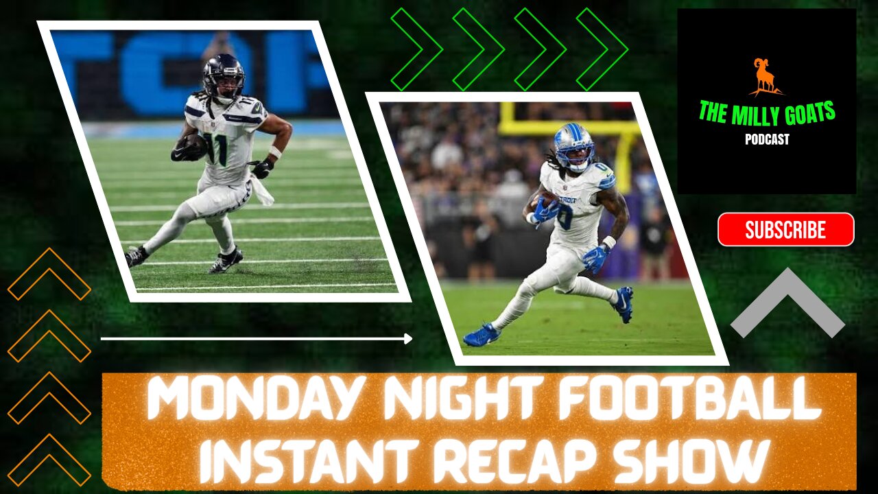 Lions Bully Bucs, Seahawks Host Texans - MNF Instant Reaction