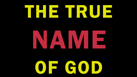Neither YHWH nor Jesus Equals GOD | The Four Cuts of Religious Text