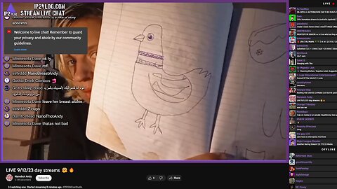 NANOBOT ANDY DRAWS THE PIGEON!