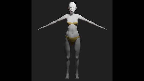 Character Sculpt detail pass in Blender.