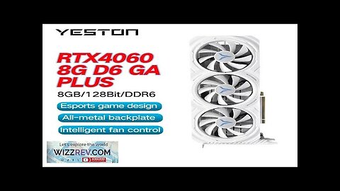 Yeston RTX 4060 RTX 4060 TI 8G Gaming Graphics Card 8G GDDR6 Review