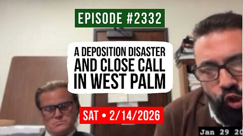 Owen Benjamin | #2332 A Deposition Disaster And Close Call In West Palm