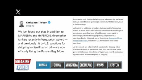 TRUMP SEIEZES RUSSIAN TANKER(S)