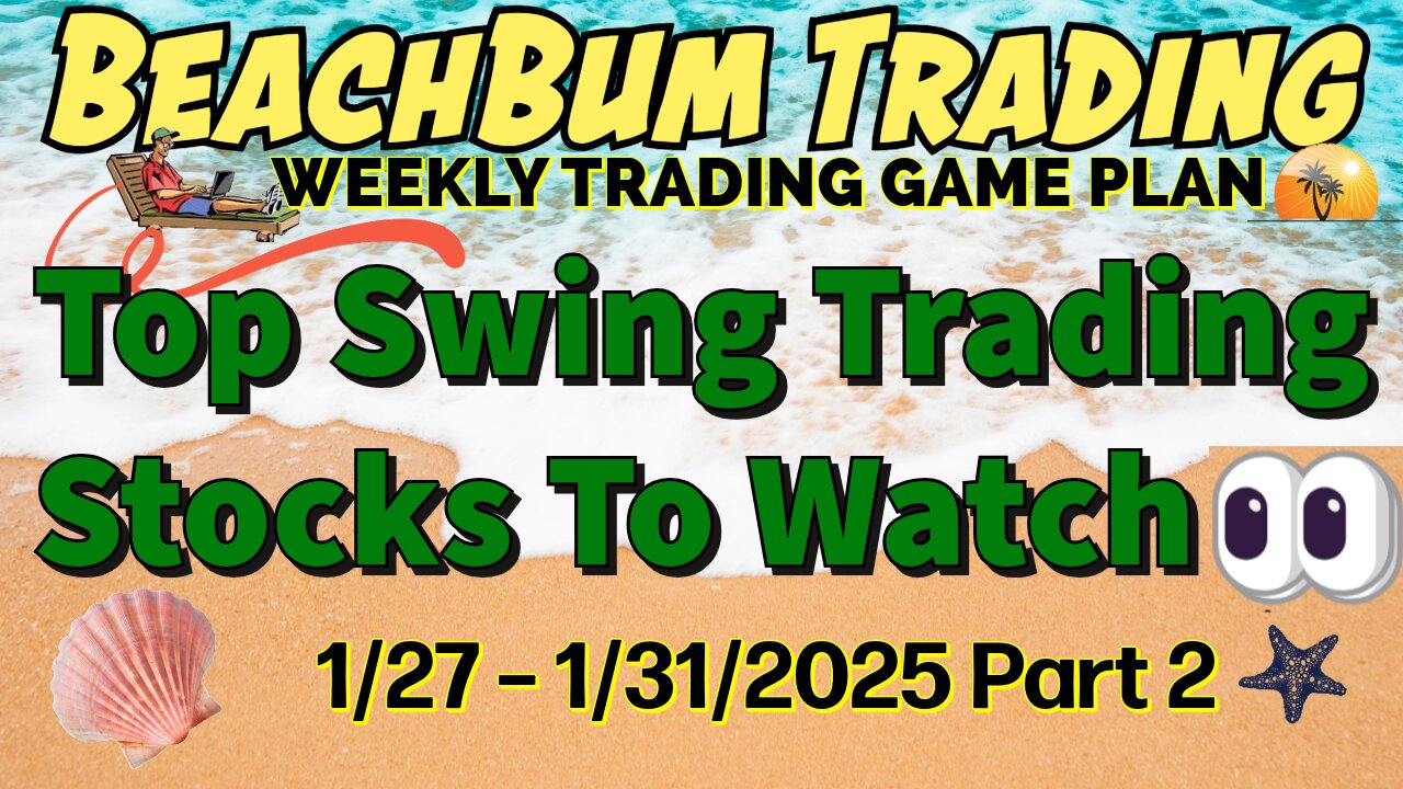 Top Swing Trading Stocks to Watch 👀 | 1/27 – 1/31/25 | BDRY NEP SIRI ULTY APLY SARK MED METC & More