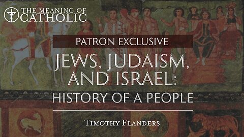 "The Jewish Question," episode 019 - Introduction to Anlogia Entis with Mr. W. Tucker [PREVIEW]