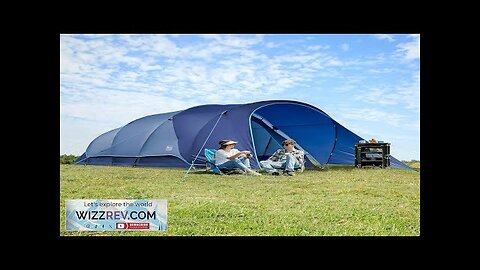 TIMBER RIDGE 8 Person Camping Tent with Large Porch Portable Waterproof Windproof Review